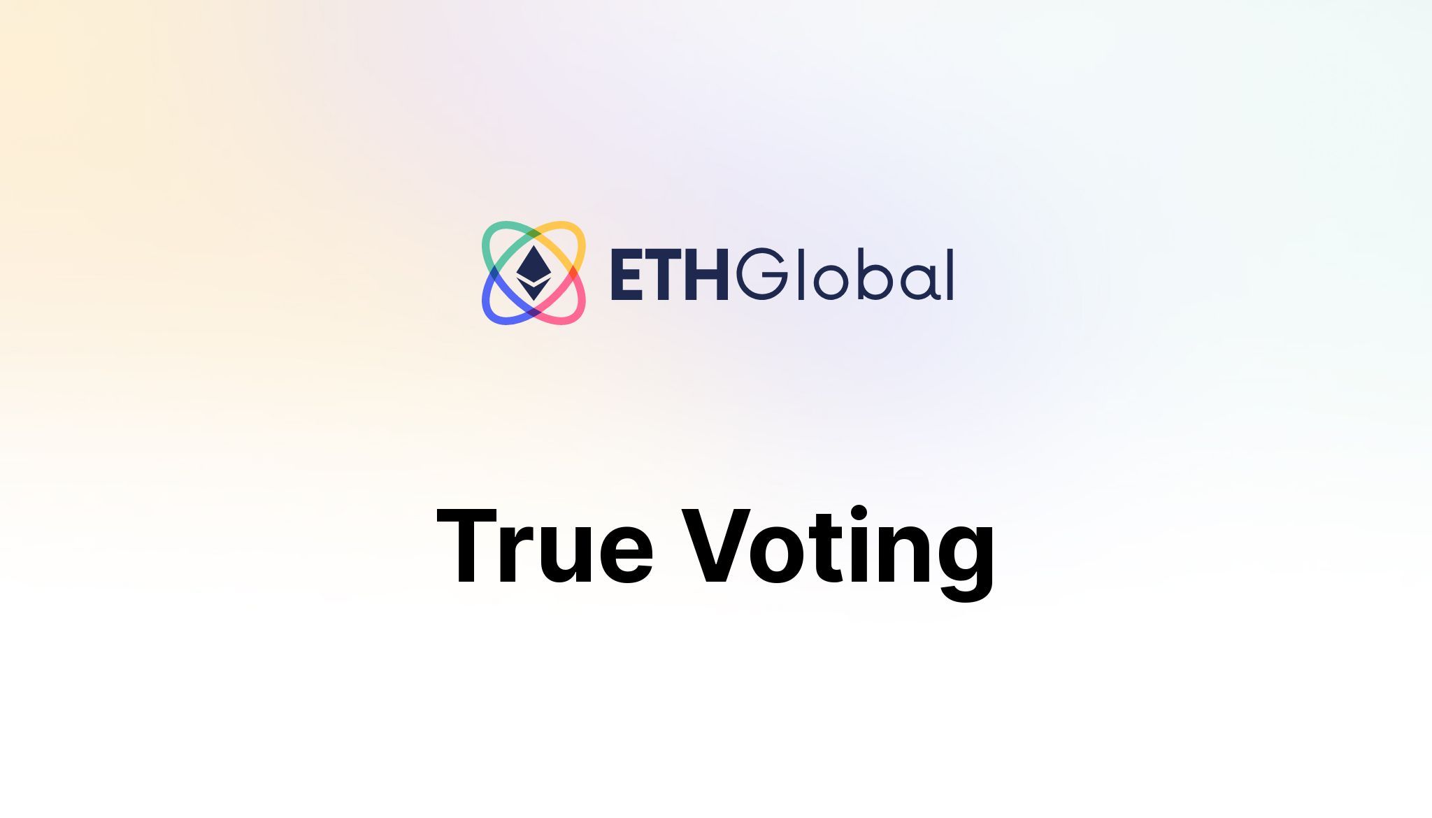 True Voting banner