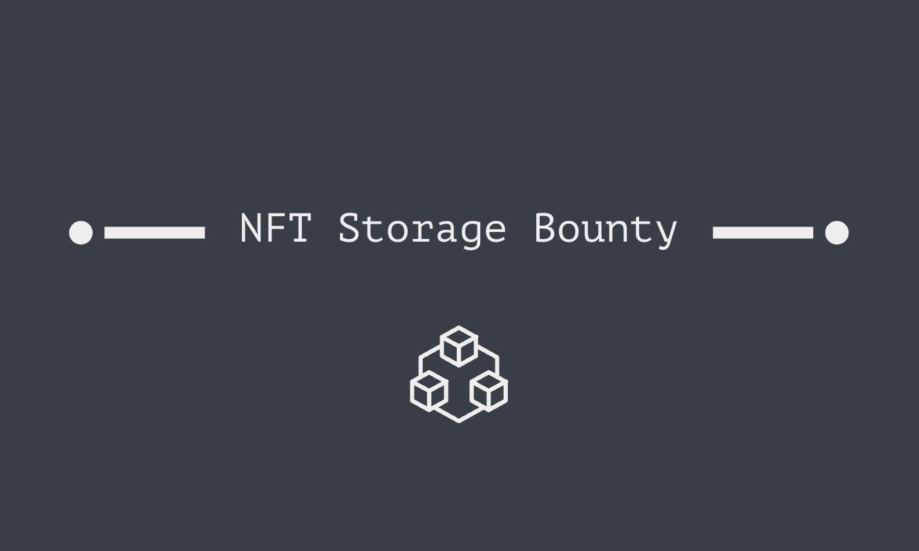 NFT Storage Bounty banner