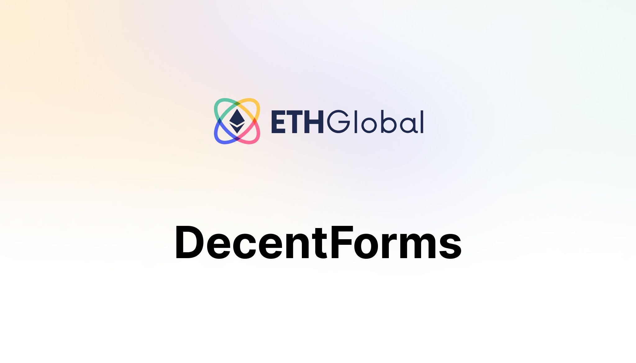 DecentForms banner