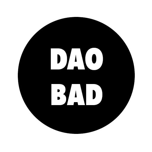 DAO Bad banner