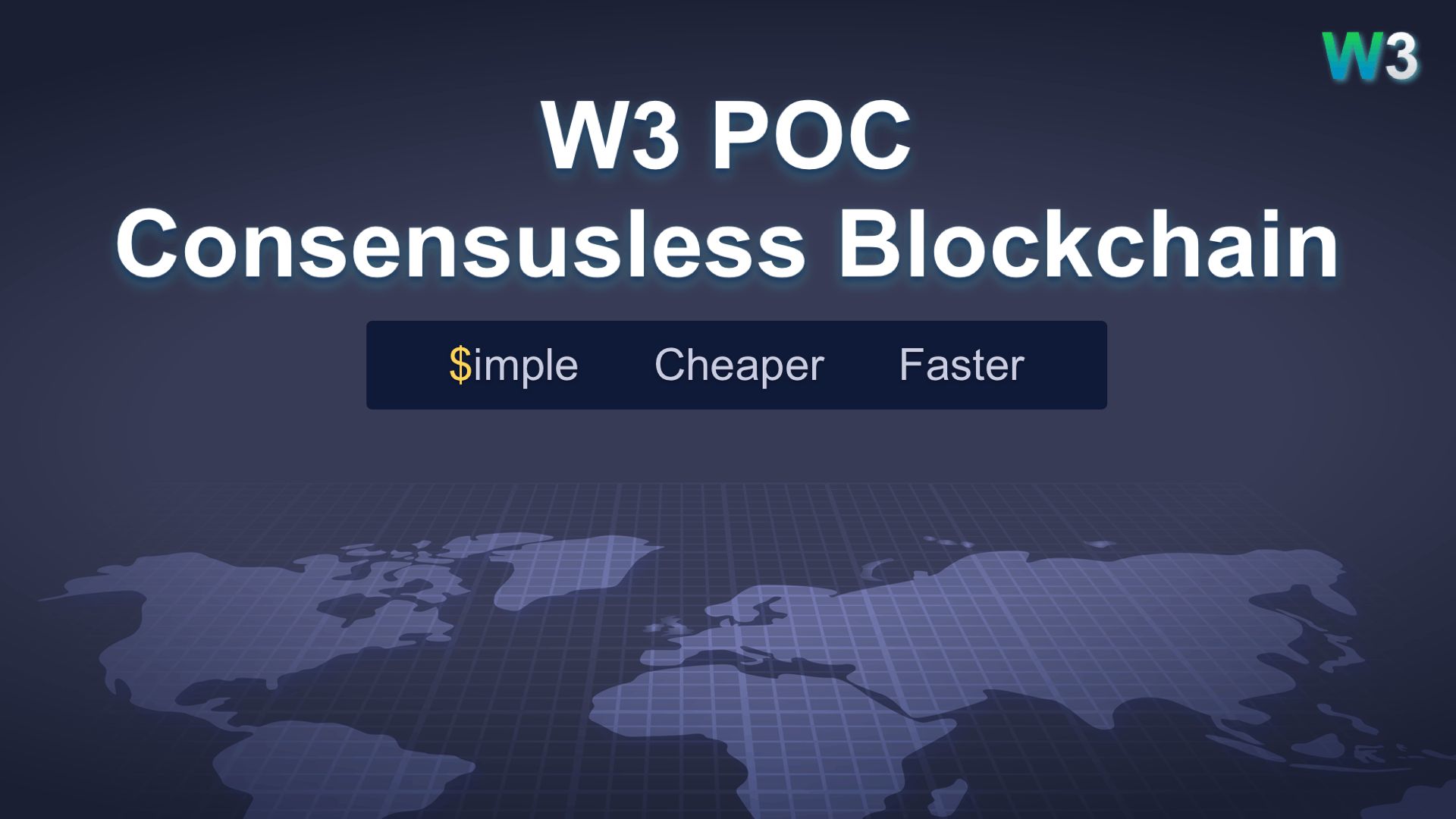 W3 POC banner