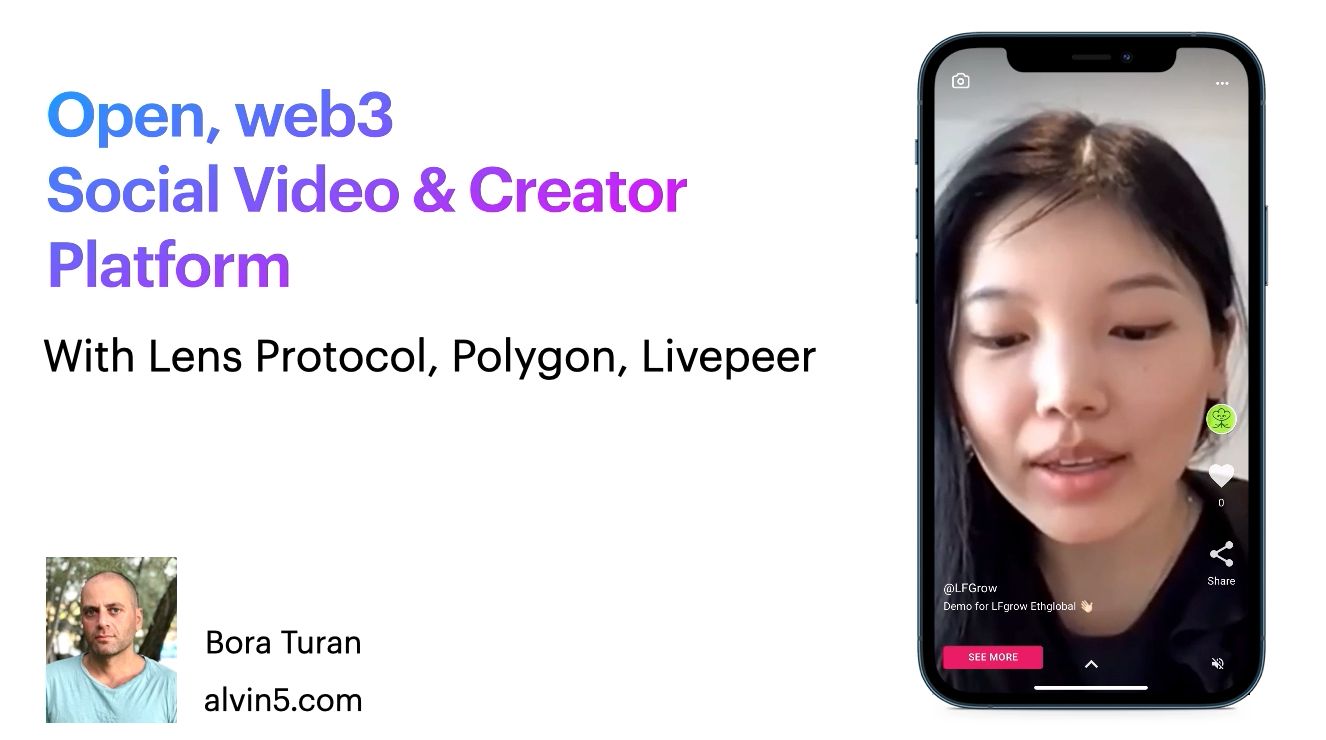 "Open, web3 Tiktok/Instagram" banner