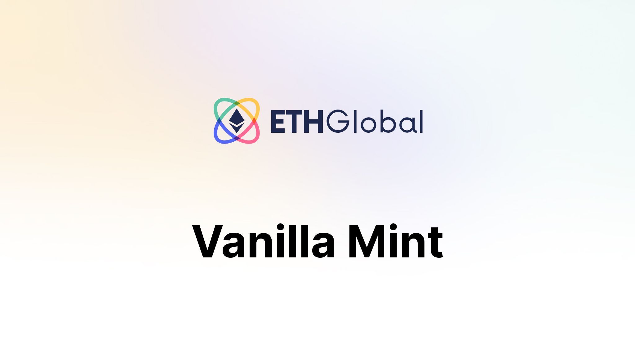 Vanilla Mint banner