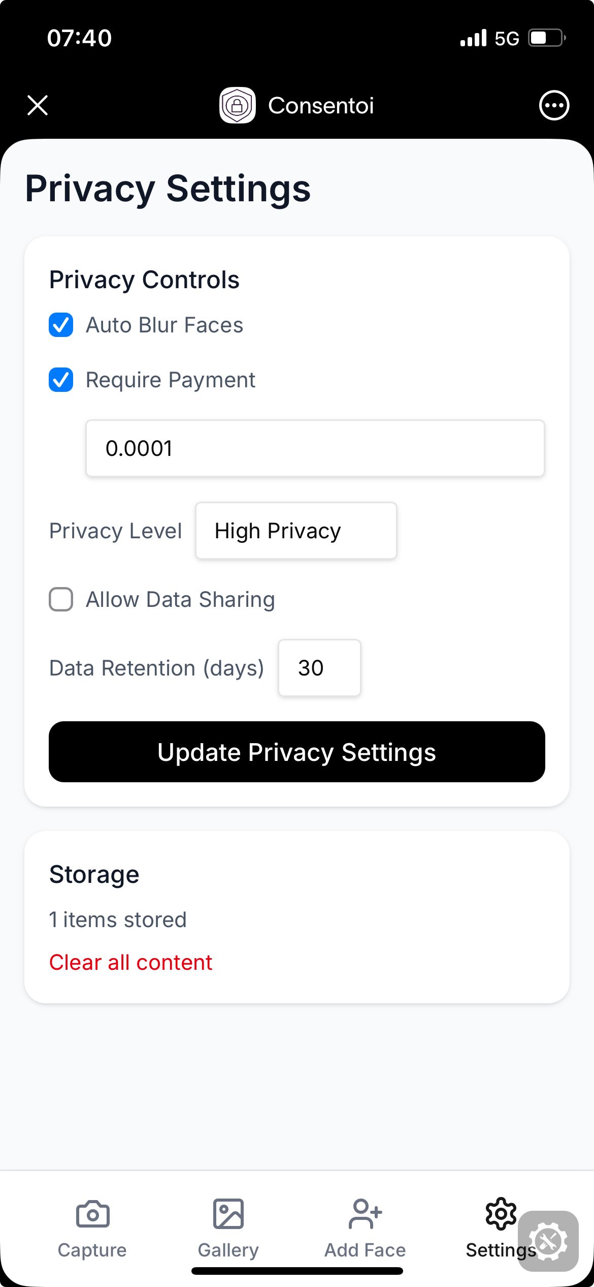 project screenshot 4