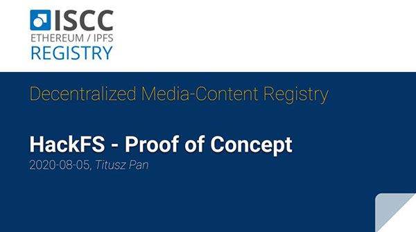 ISCC Registry banner