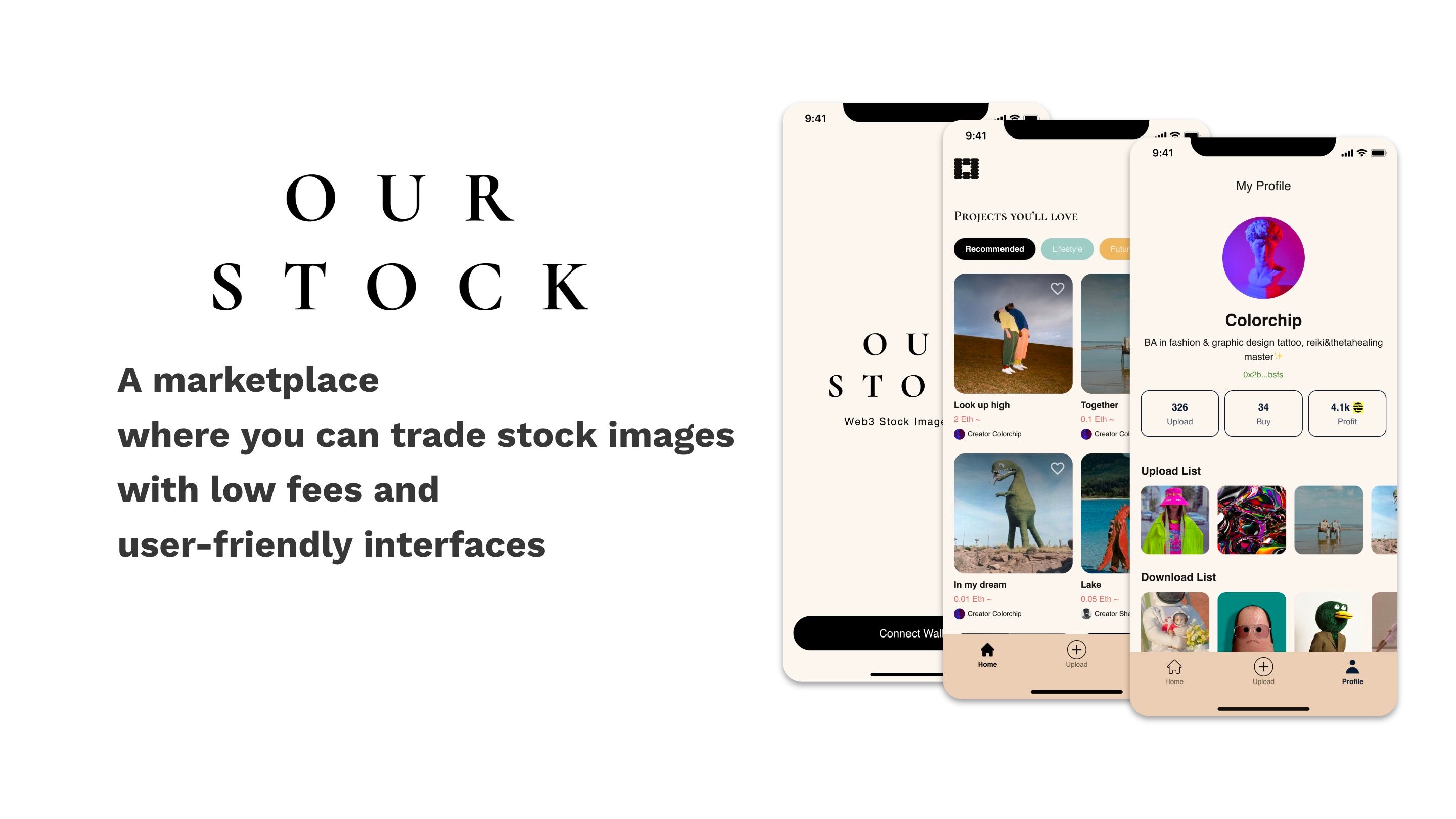 Ourstock banner