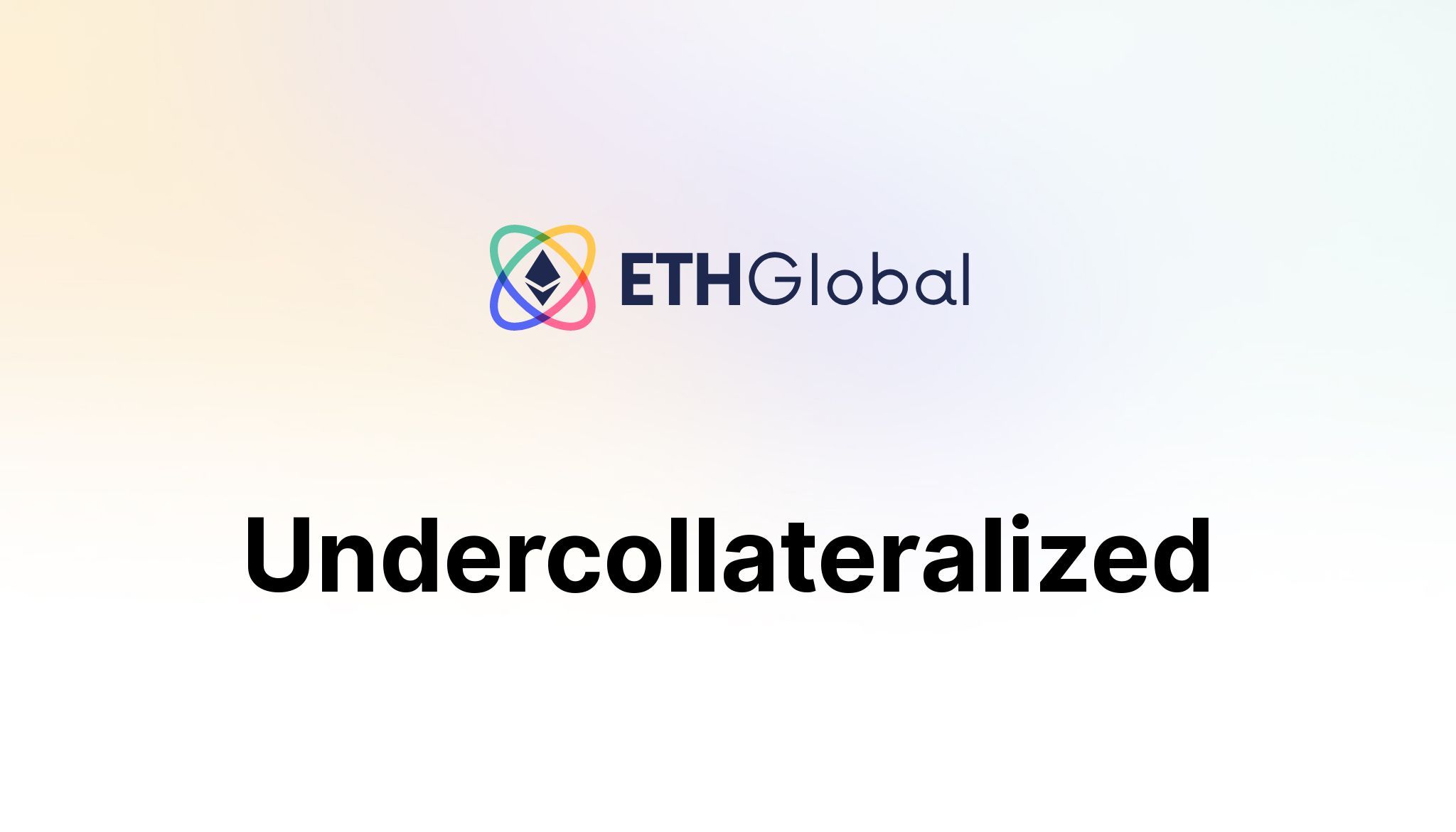Undercollateralized banner
