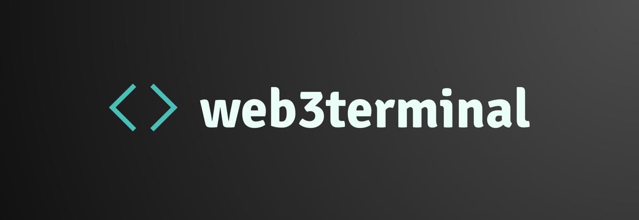 Web3 Terminal banner