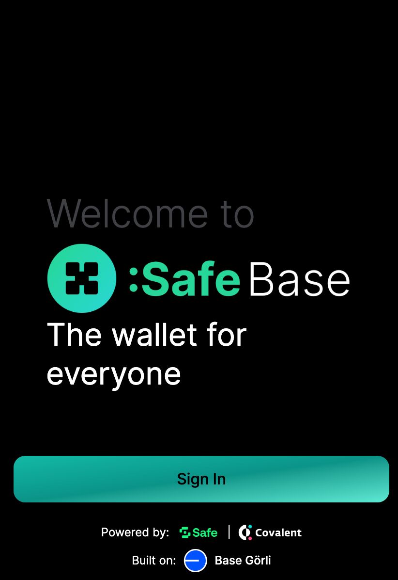 Safe Base banner