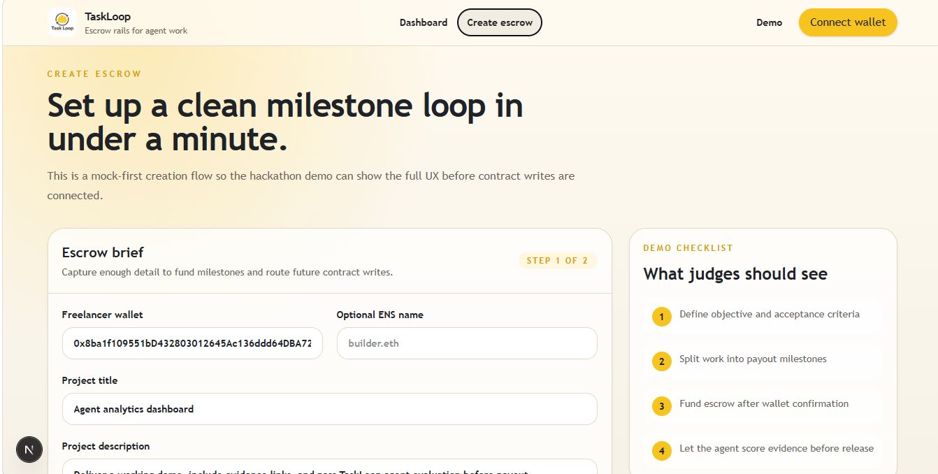 TaskLoop banner