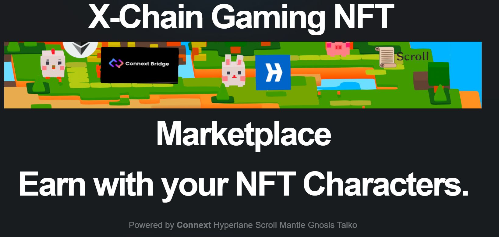 X-Chain Gaming NFT Marketplace banner