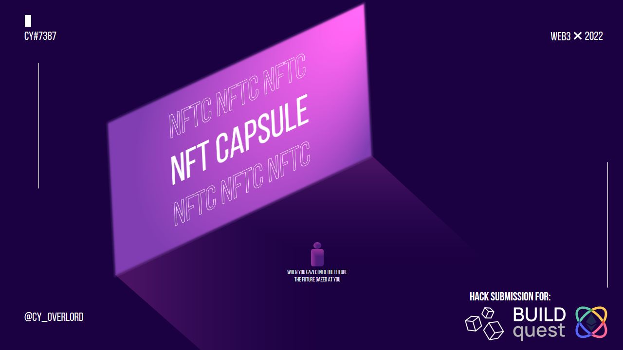 NFT Capsule banner