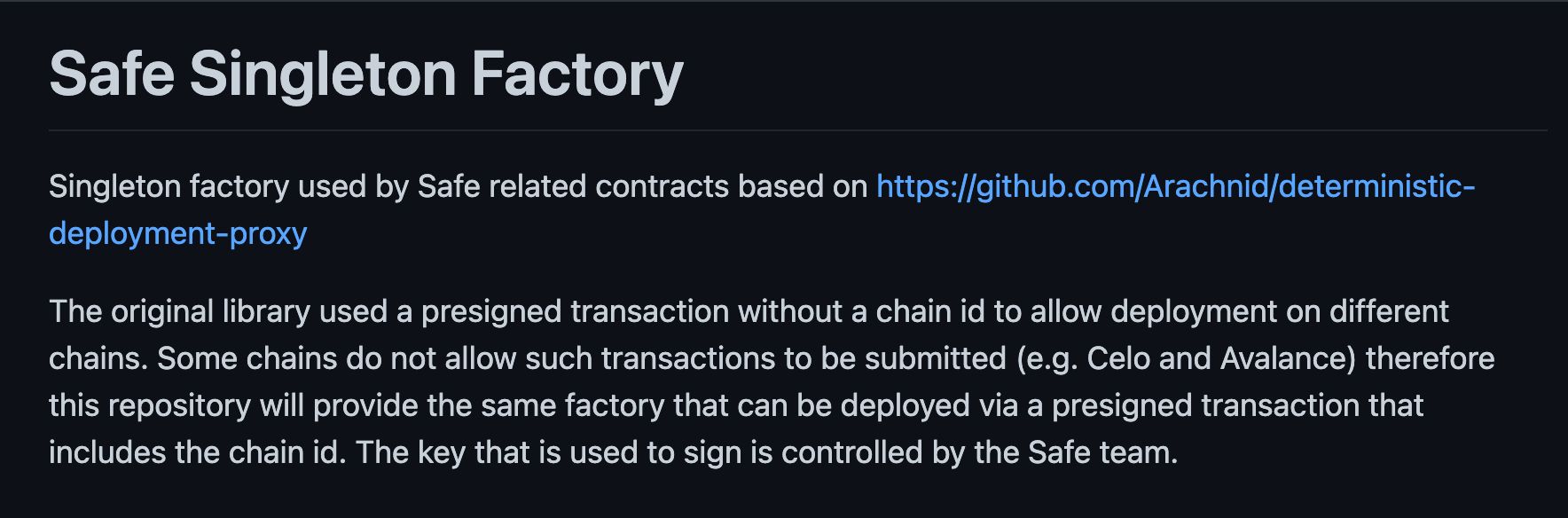 Deterministic Deployer banner