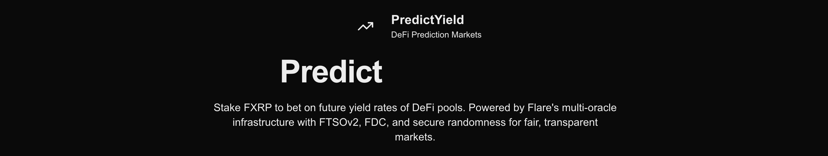 Predict Yield banner