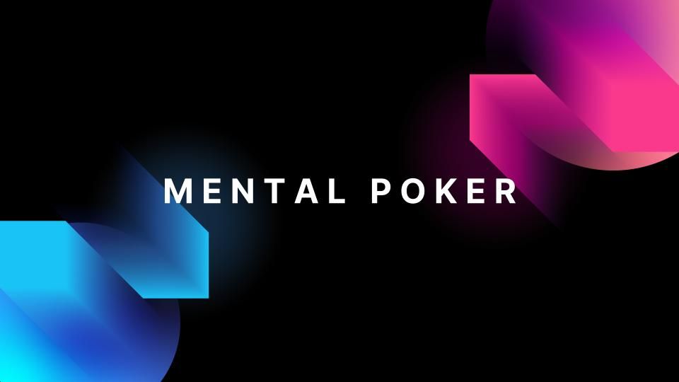 MENTAL POKER banner