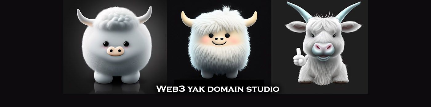 Web3Yak Domain Studio banner