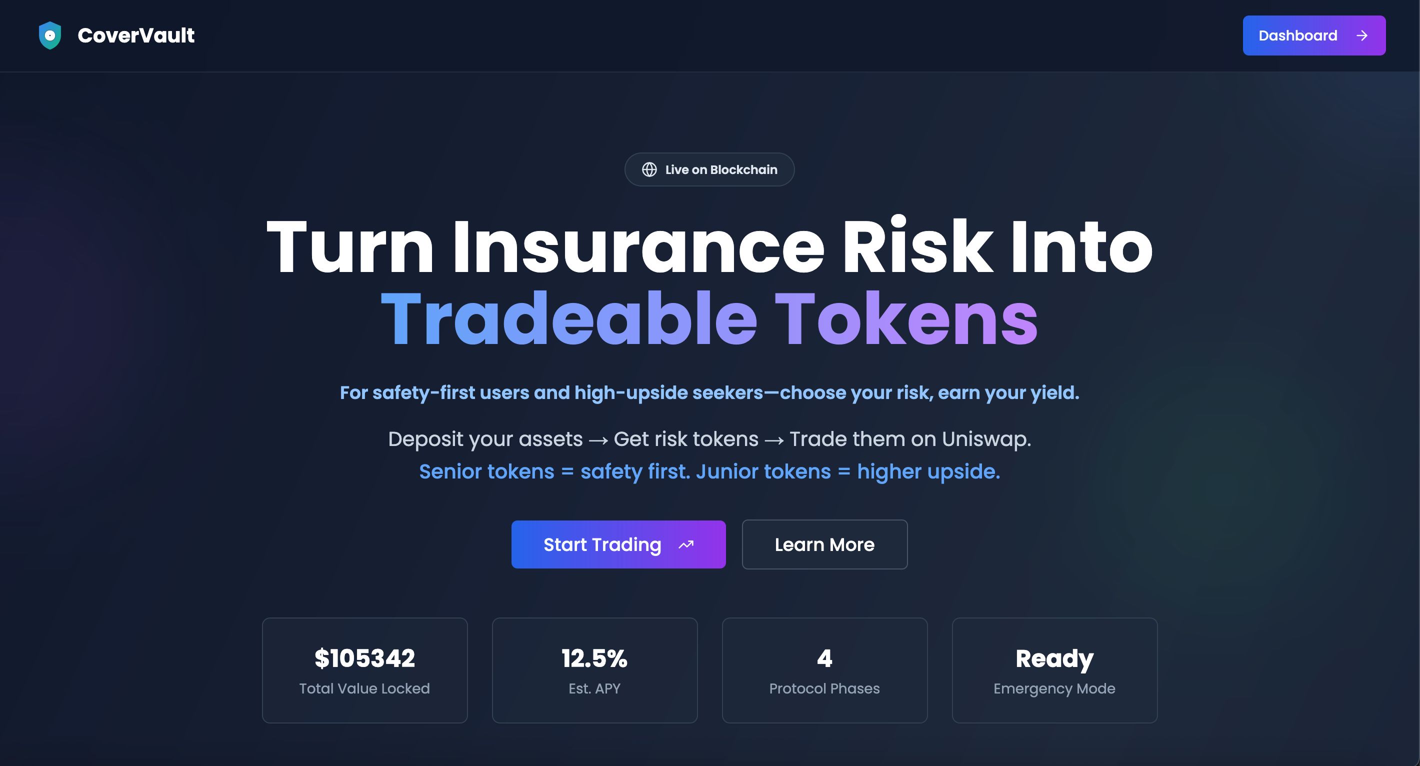 CoverVault banner