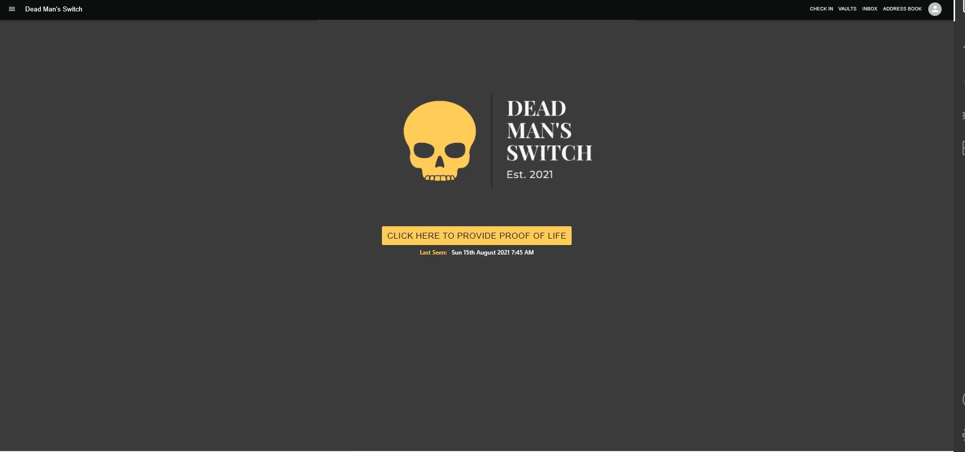 Dead Man's Switch banner