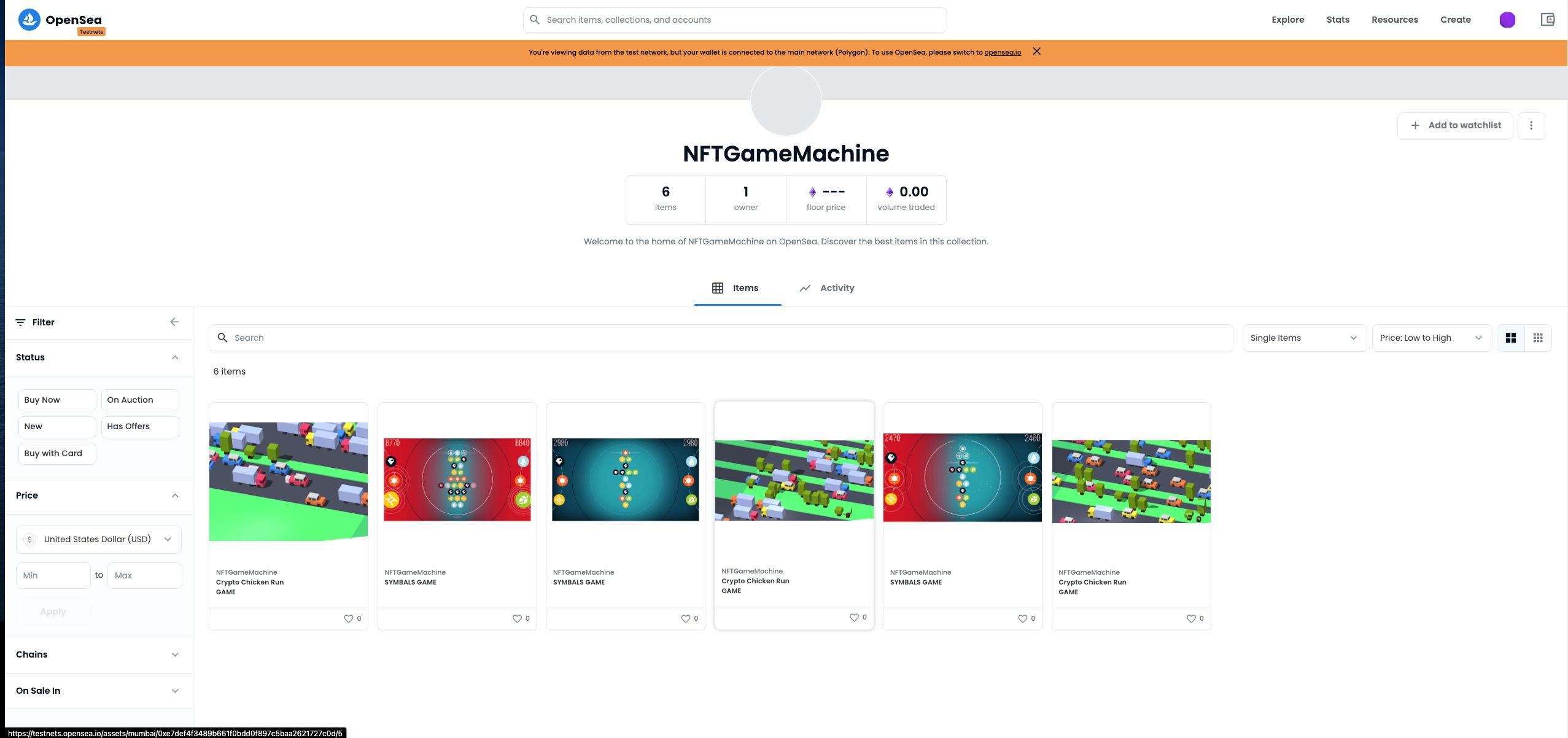 NFT Game Machine banner