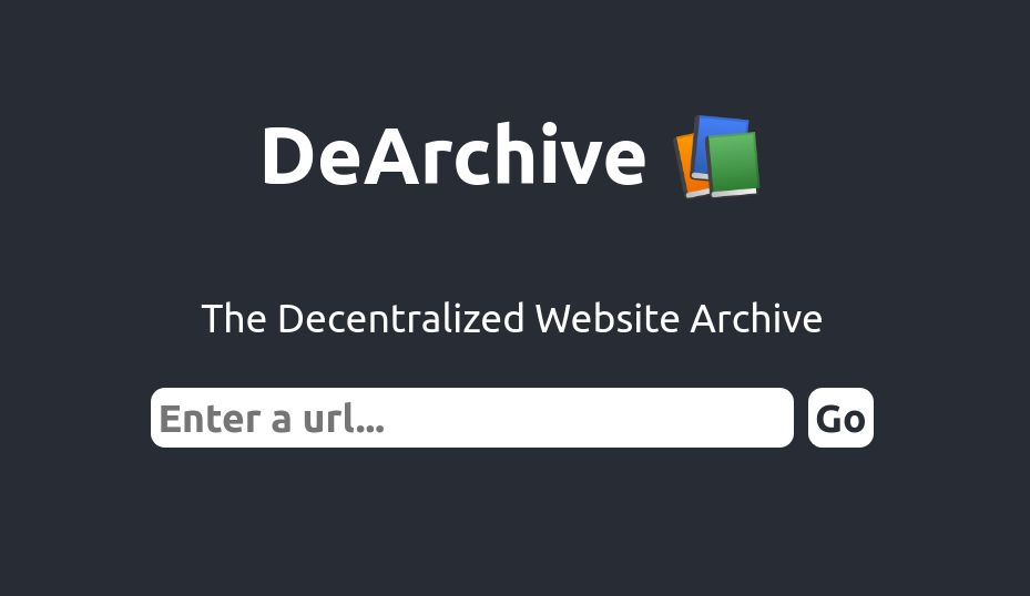 DeArchive banner