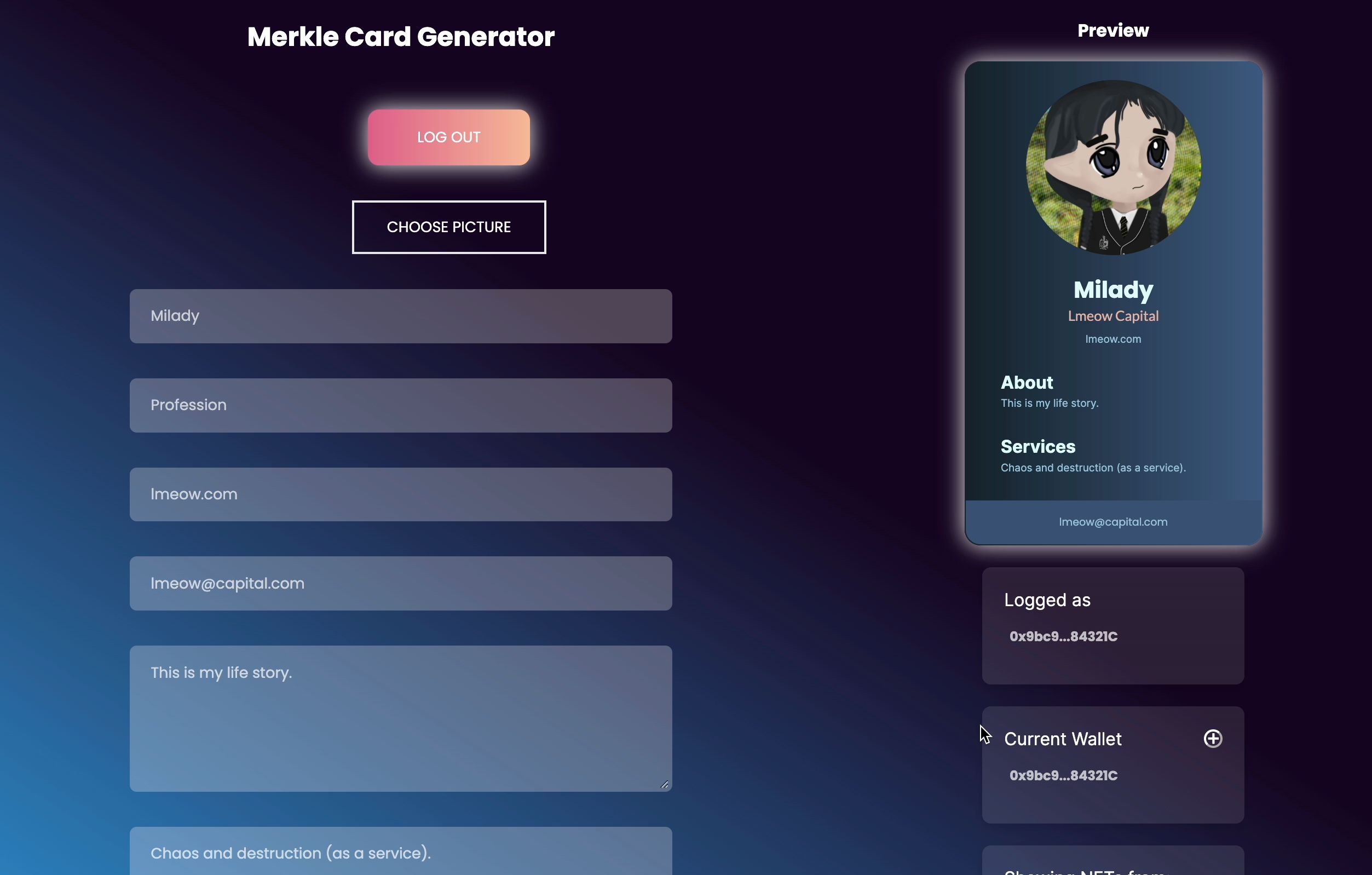 Merkle Card banner