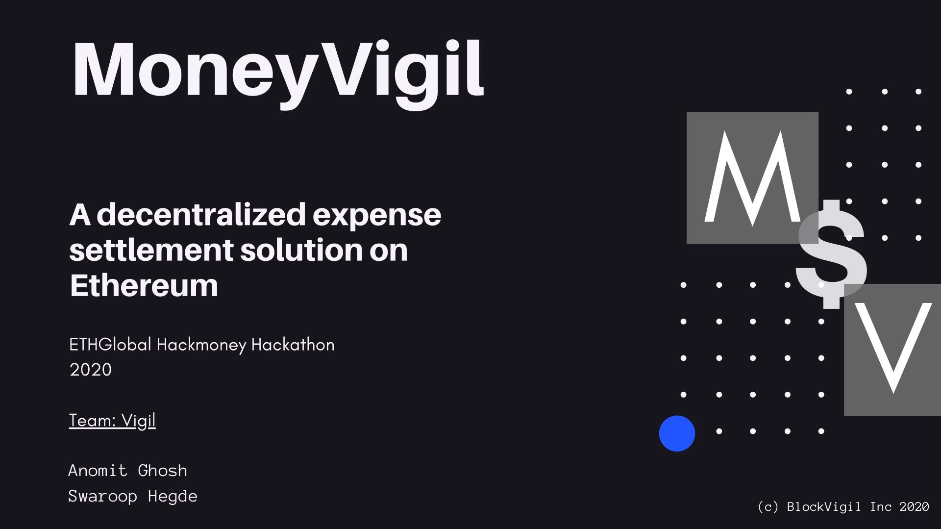 MoneyVigil banner