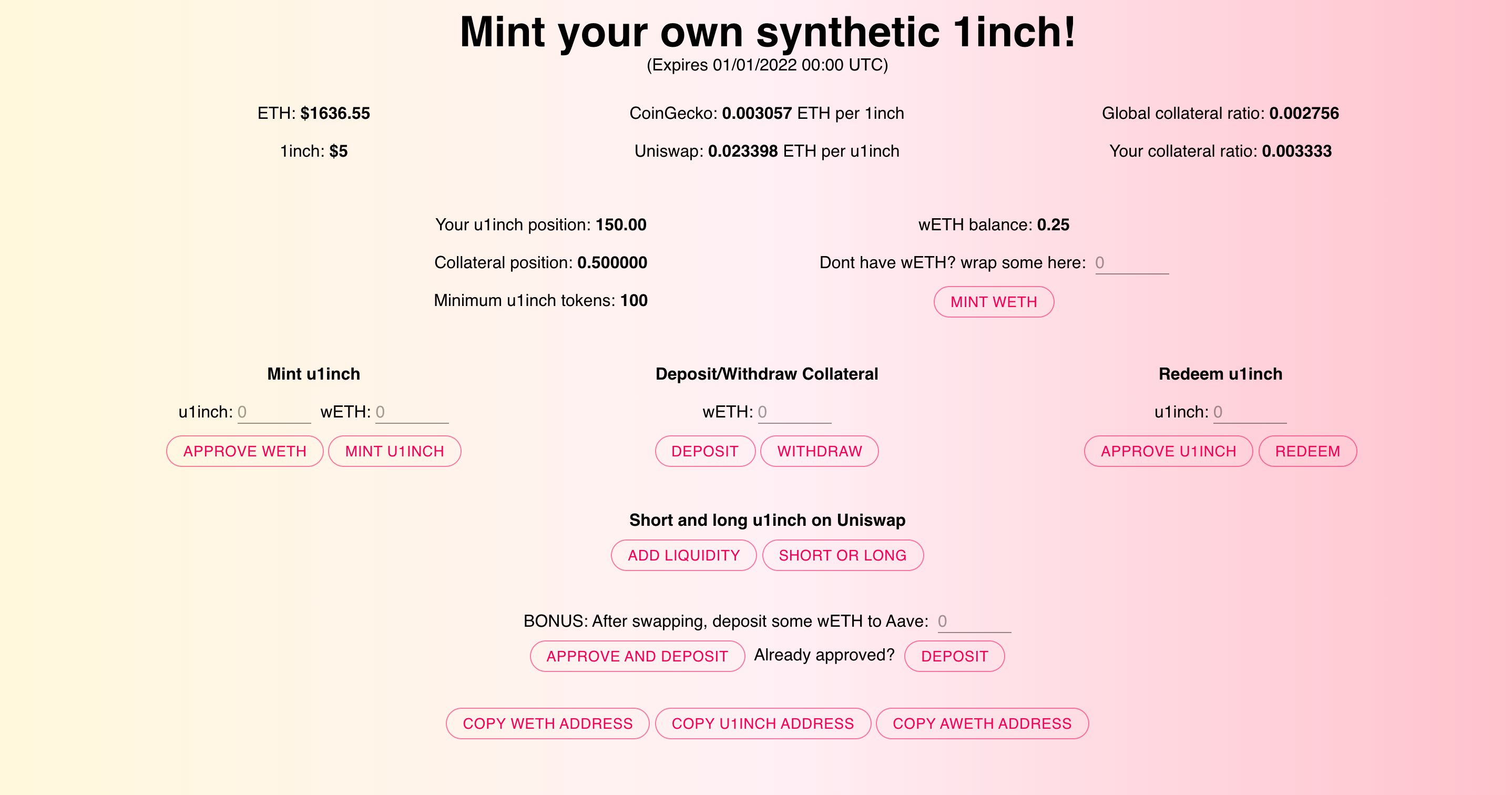 UMA1InchSynth banner