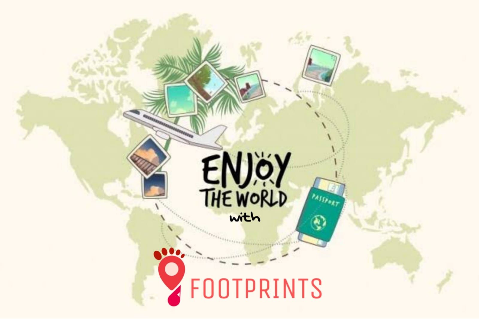 Footprints banner