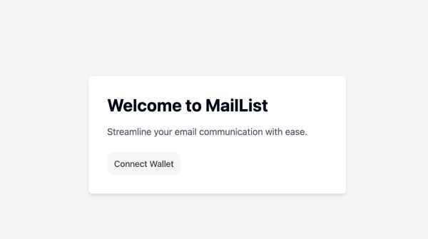 Mail List banner