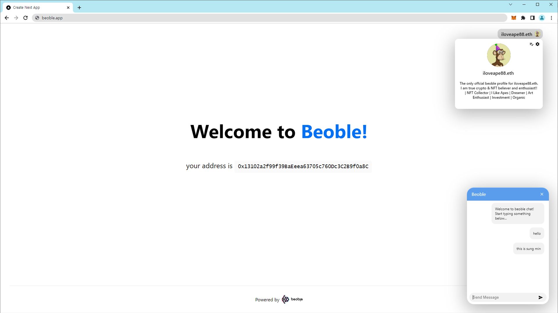 beoble banner