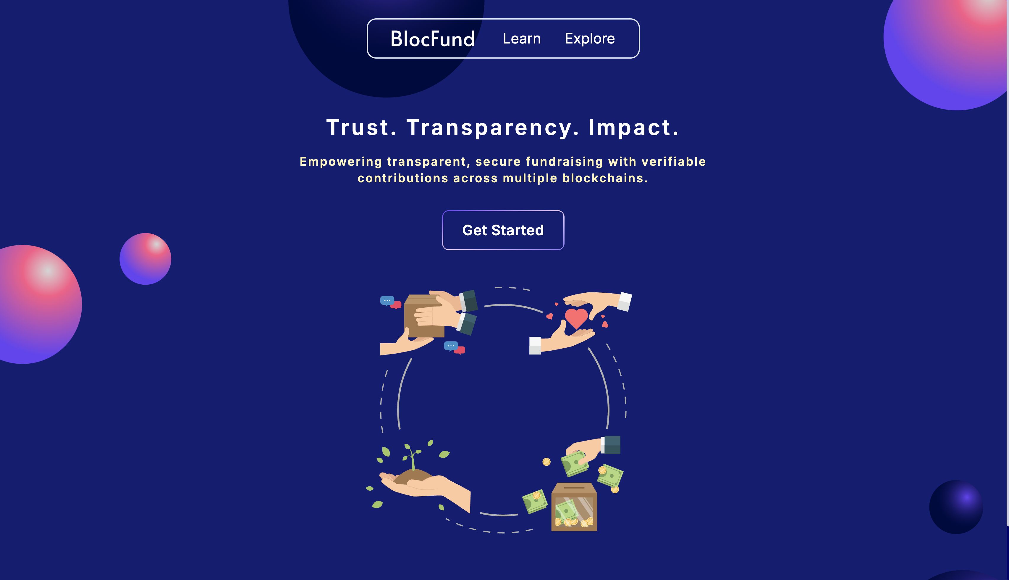 BlocFund banner