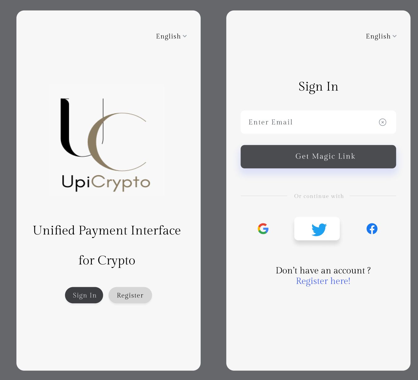 UpiCrypto banner