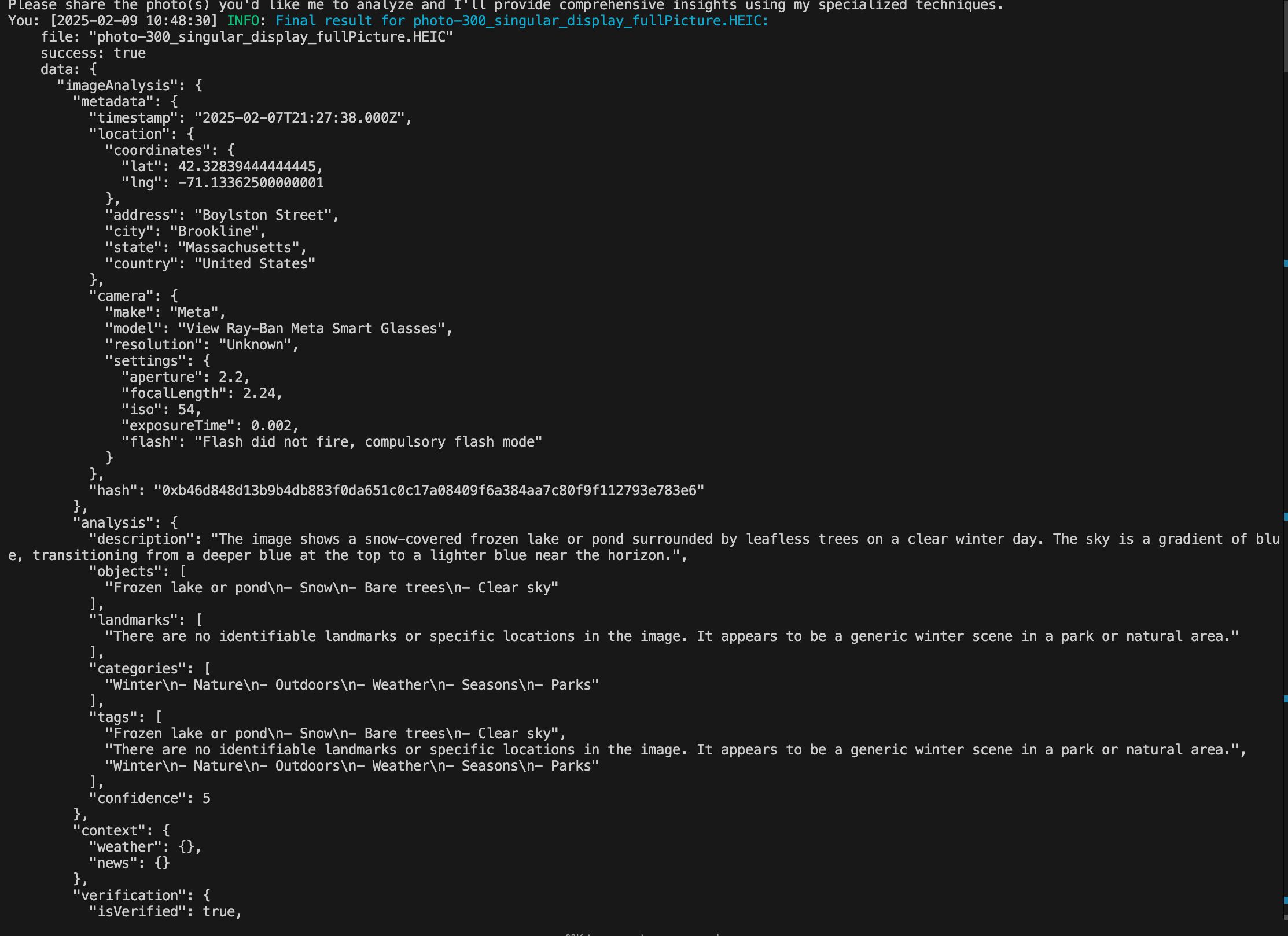 project screenshot 4