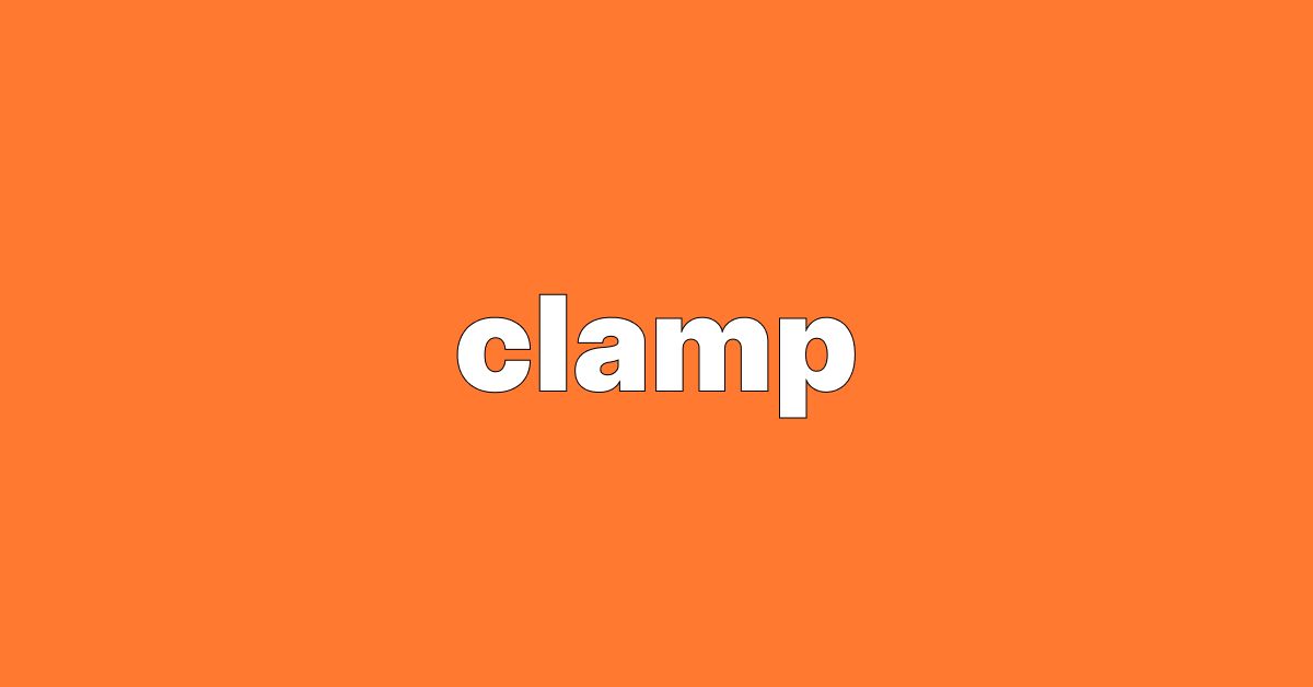 Clamp banner