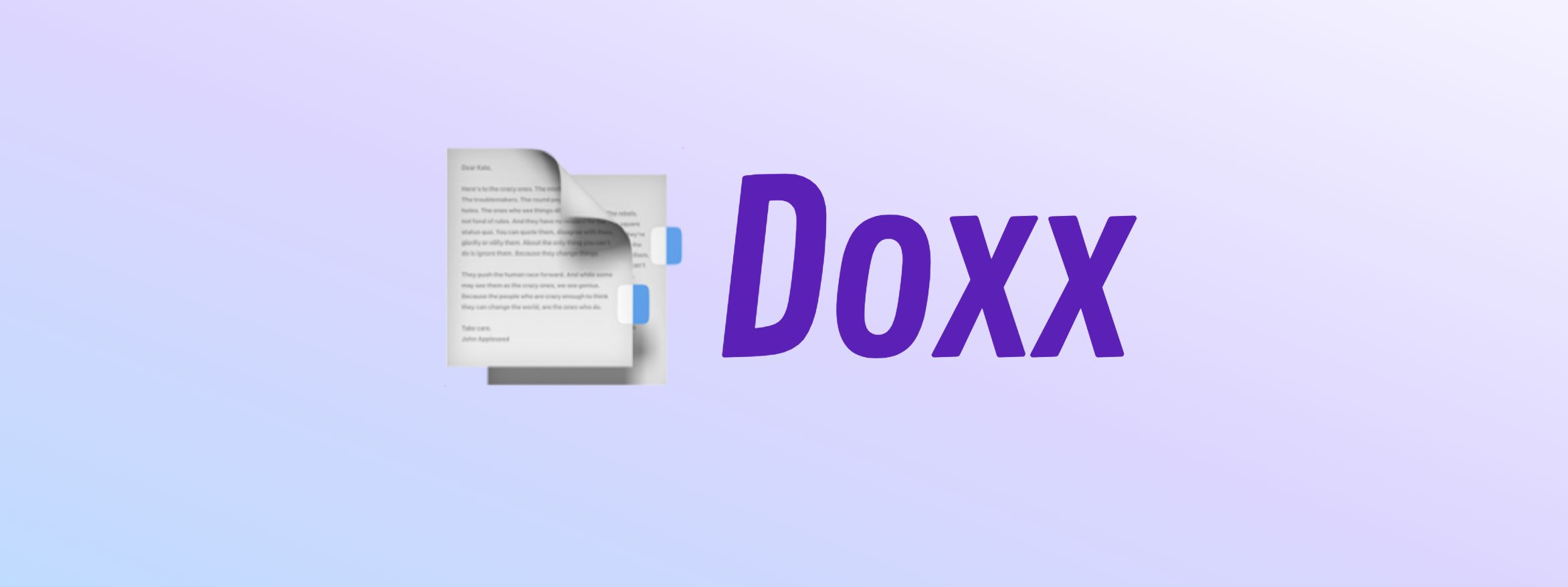 Doxx banner