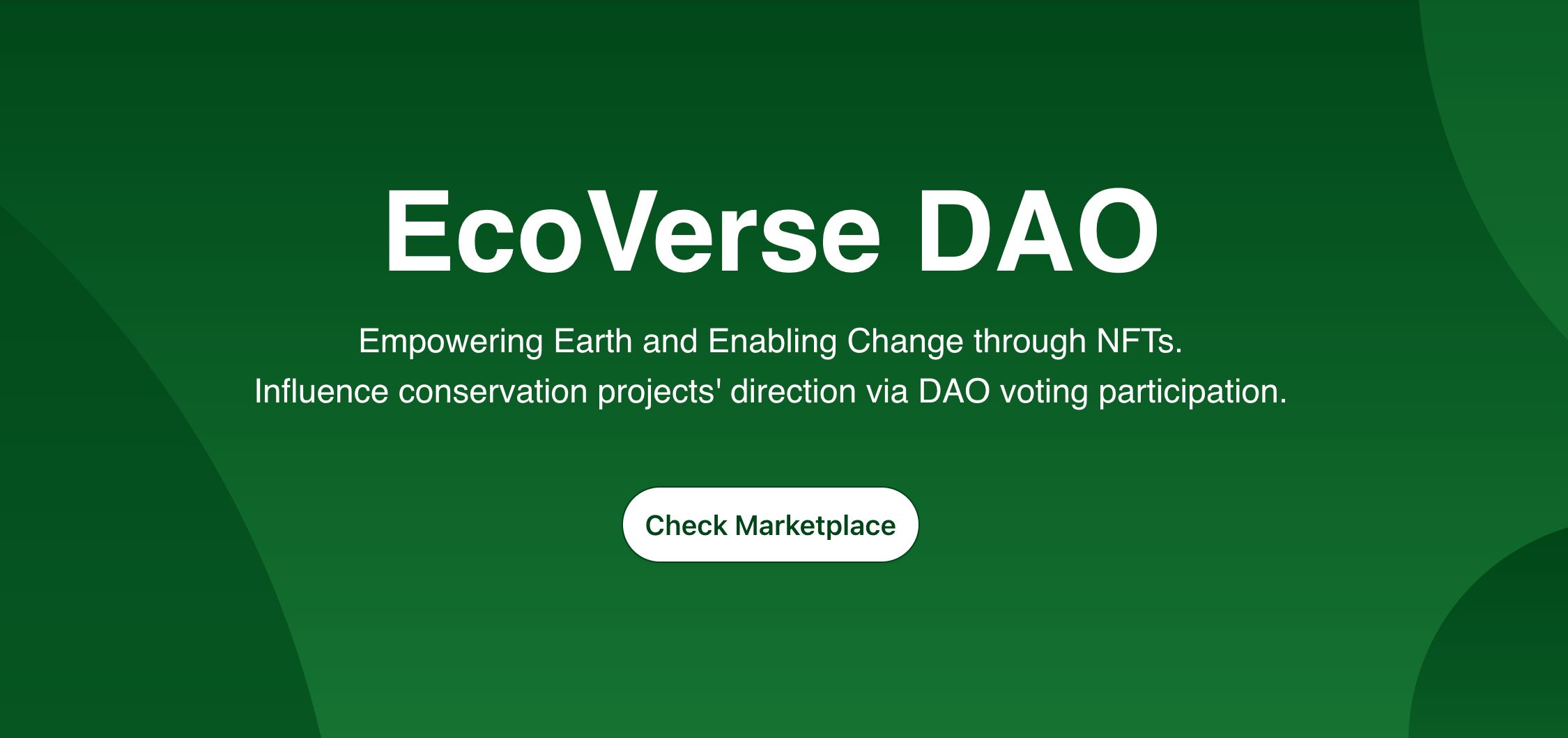 EcoVerse DAO banner