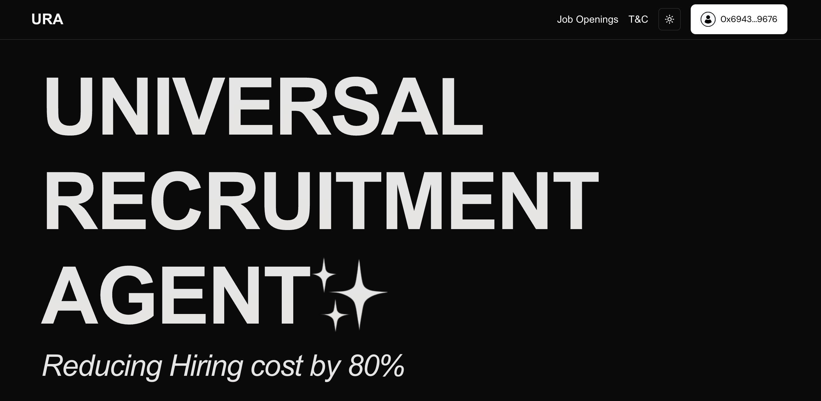 Universal Recruiter banner