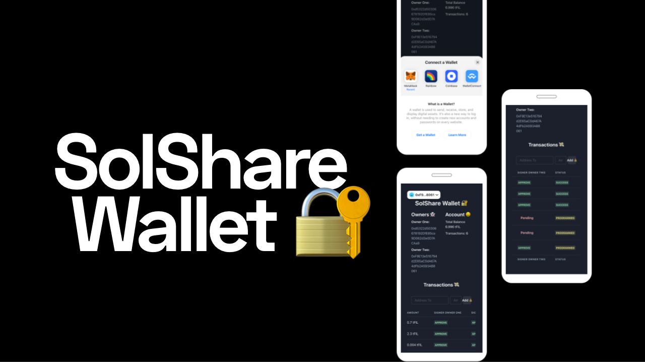 SolShare Wallet banner