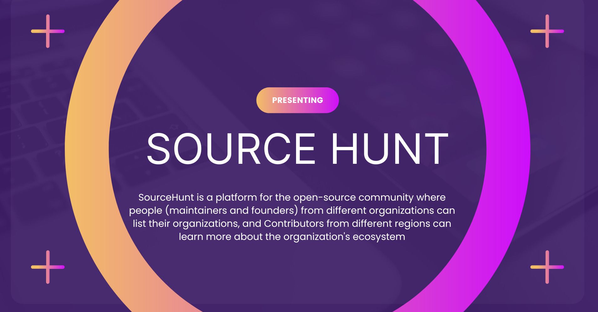 SourceHunt banner