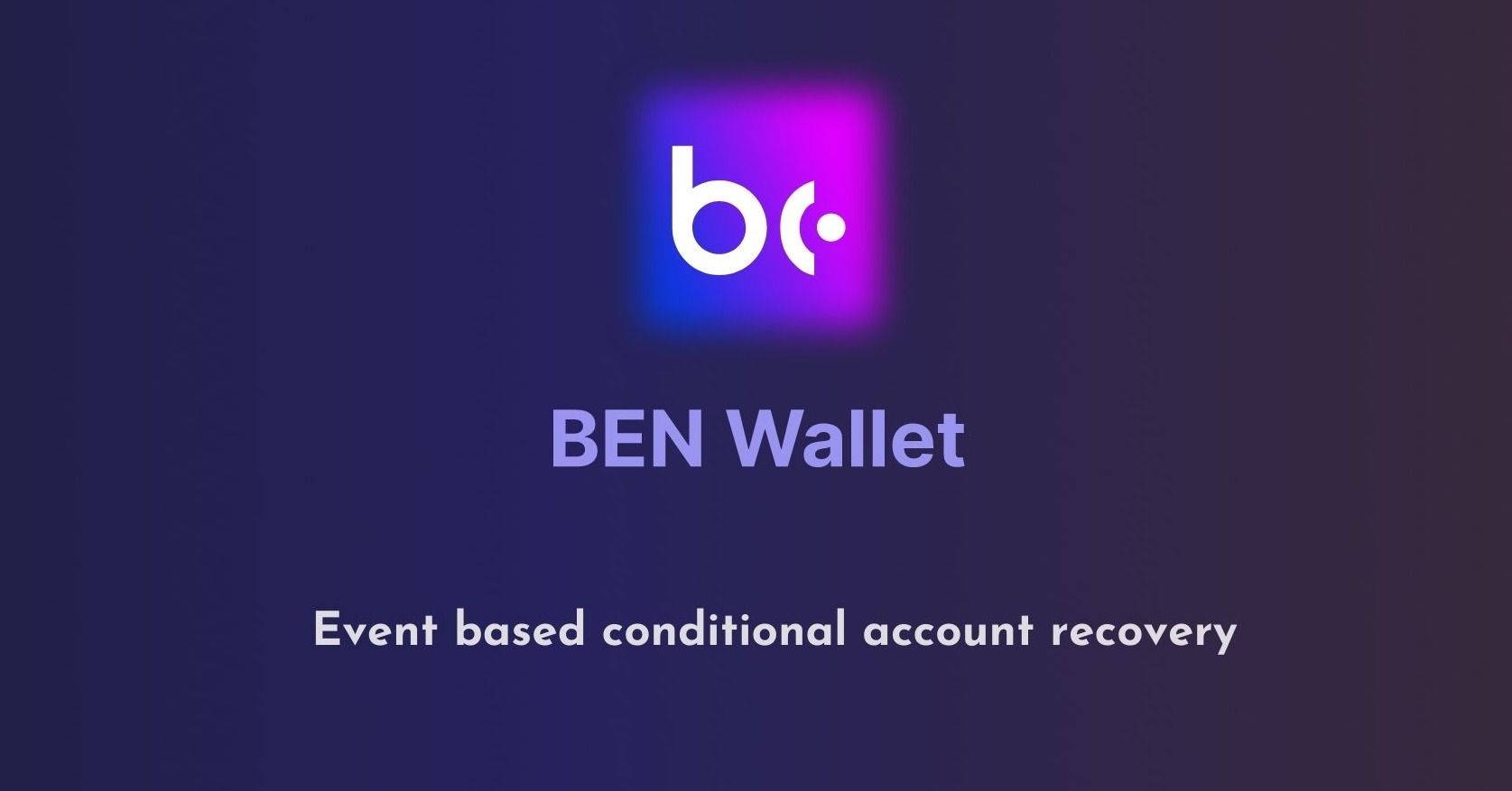 BEN Wallet banner