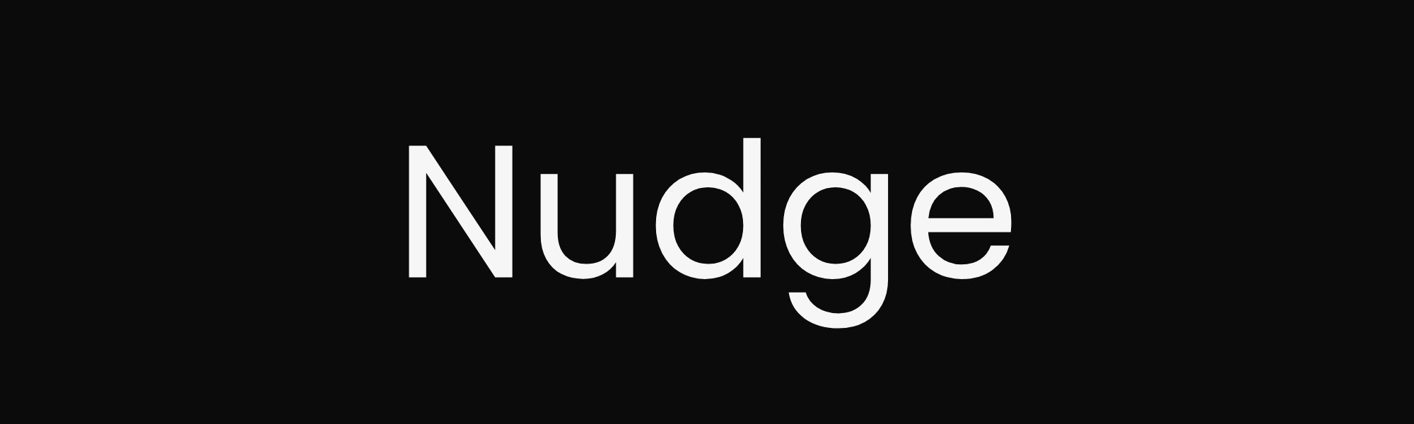 Nudge banner