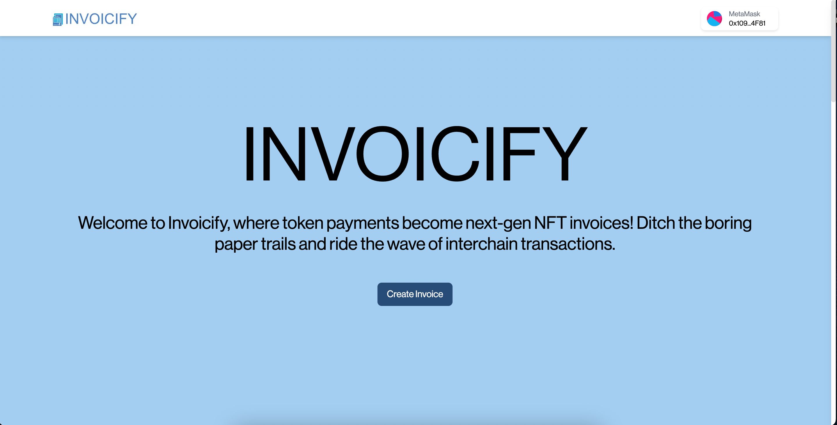 Invoicify banner