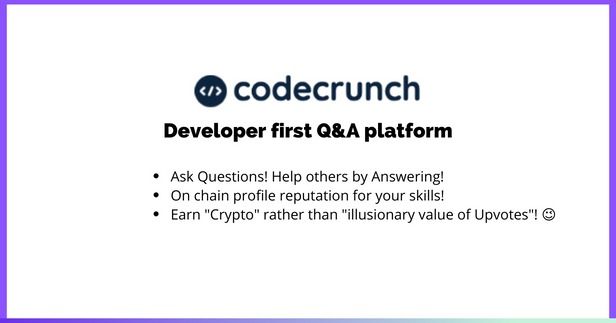 CodeCrunch banner