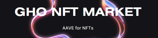 GHO NFT Market banner