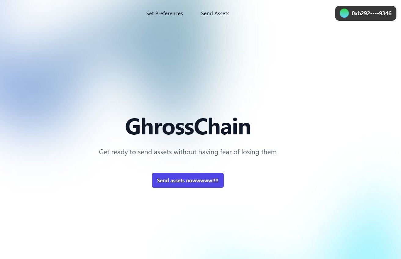 GhrossChain banner