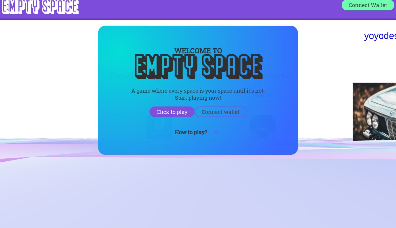 Empty Space banner