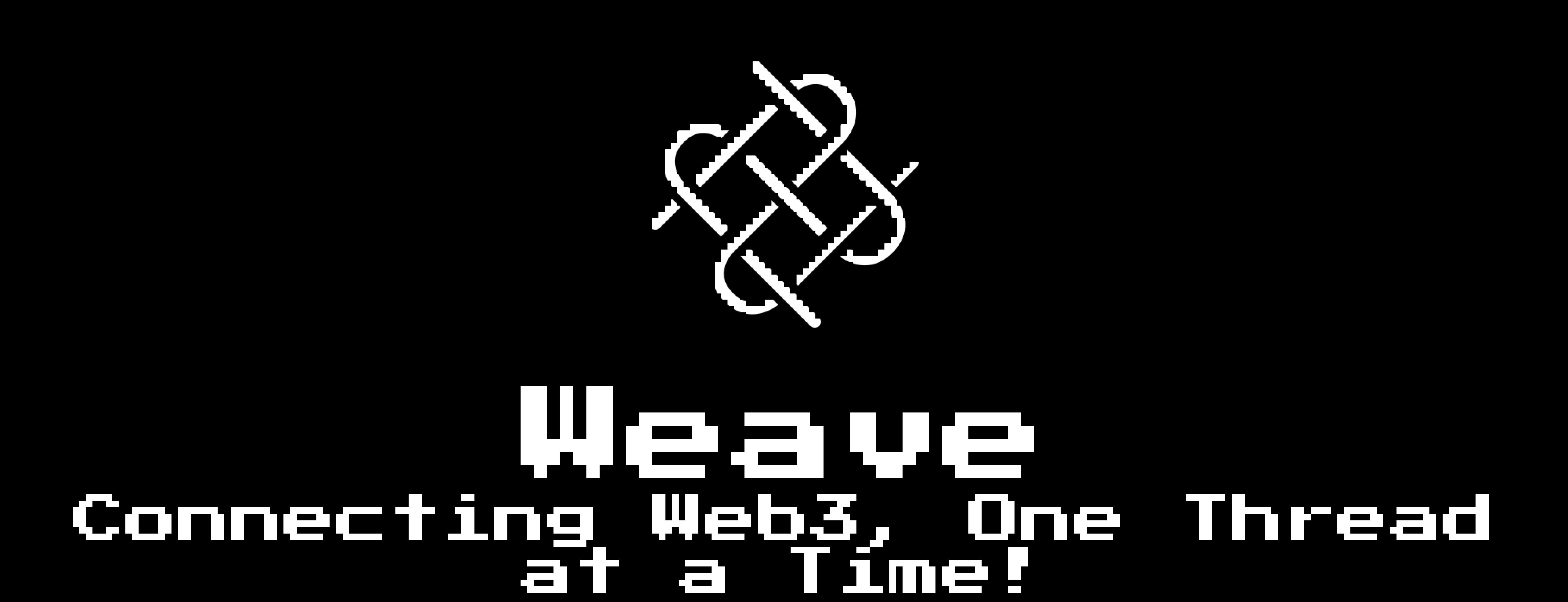 Weave banner