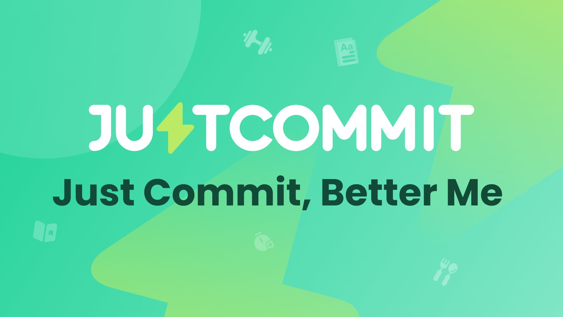 Just Commit banner