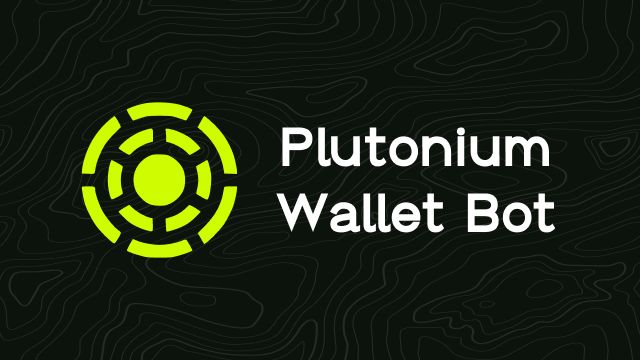 PlutoniumWallet banner