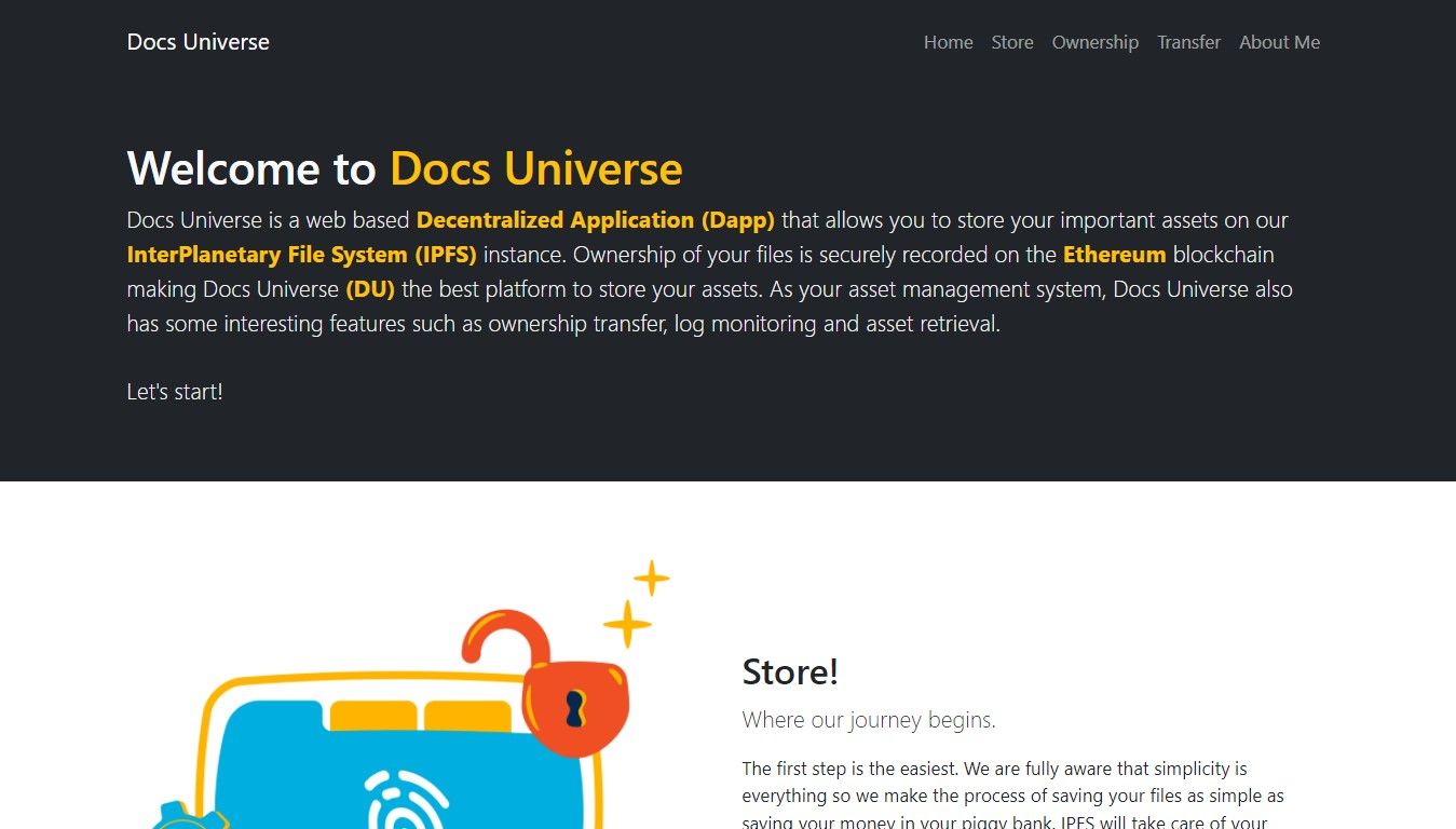 Docs Universe banner